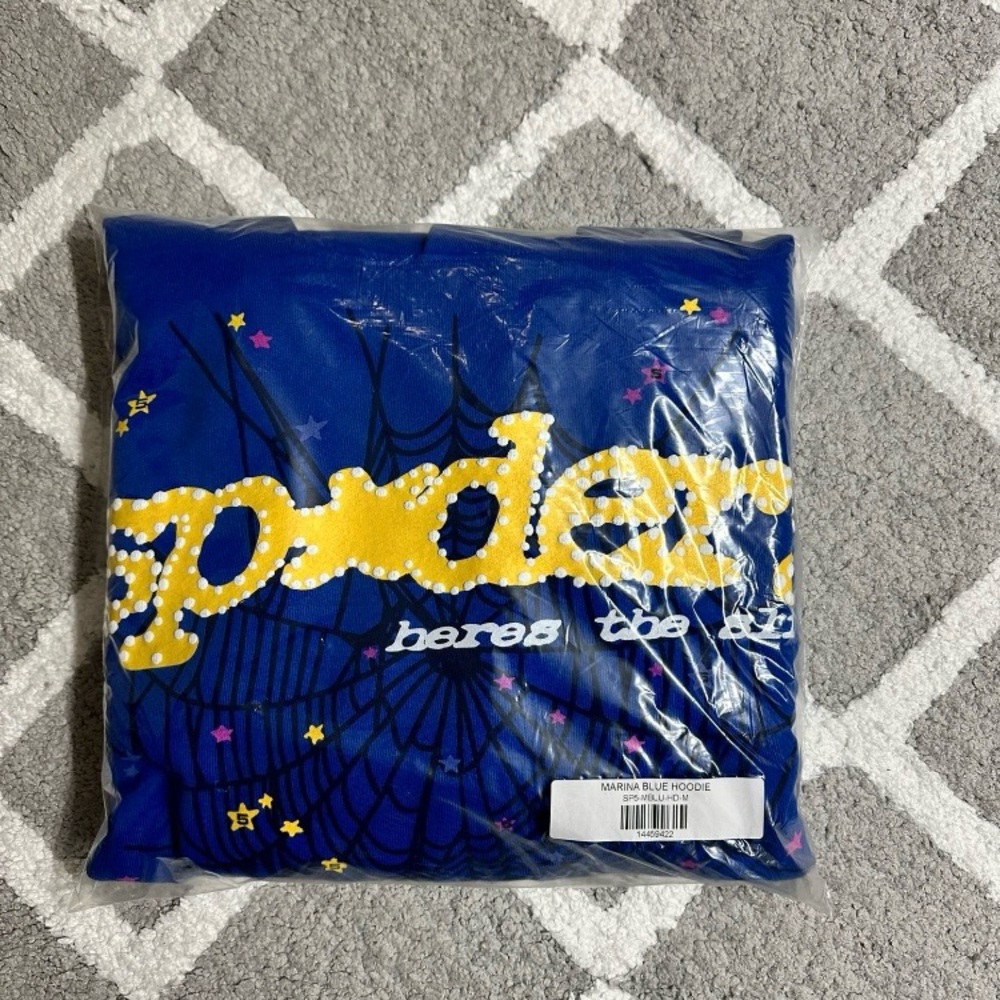 Spider Worldwide × Young Thug Sp5der TC Blue M  100% AUTHENTIC